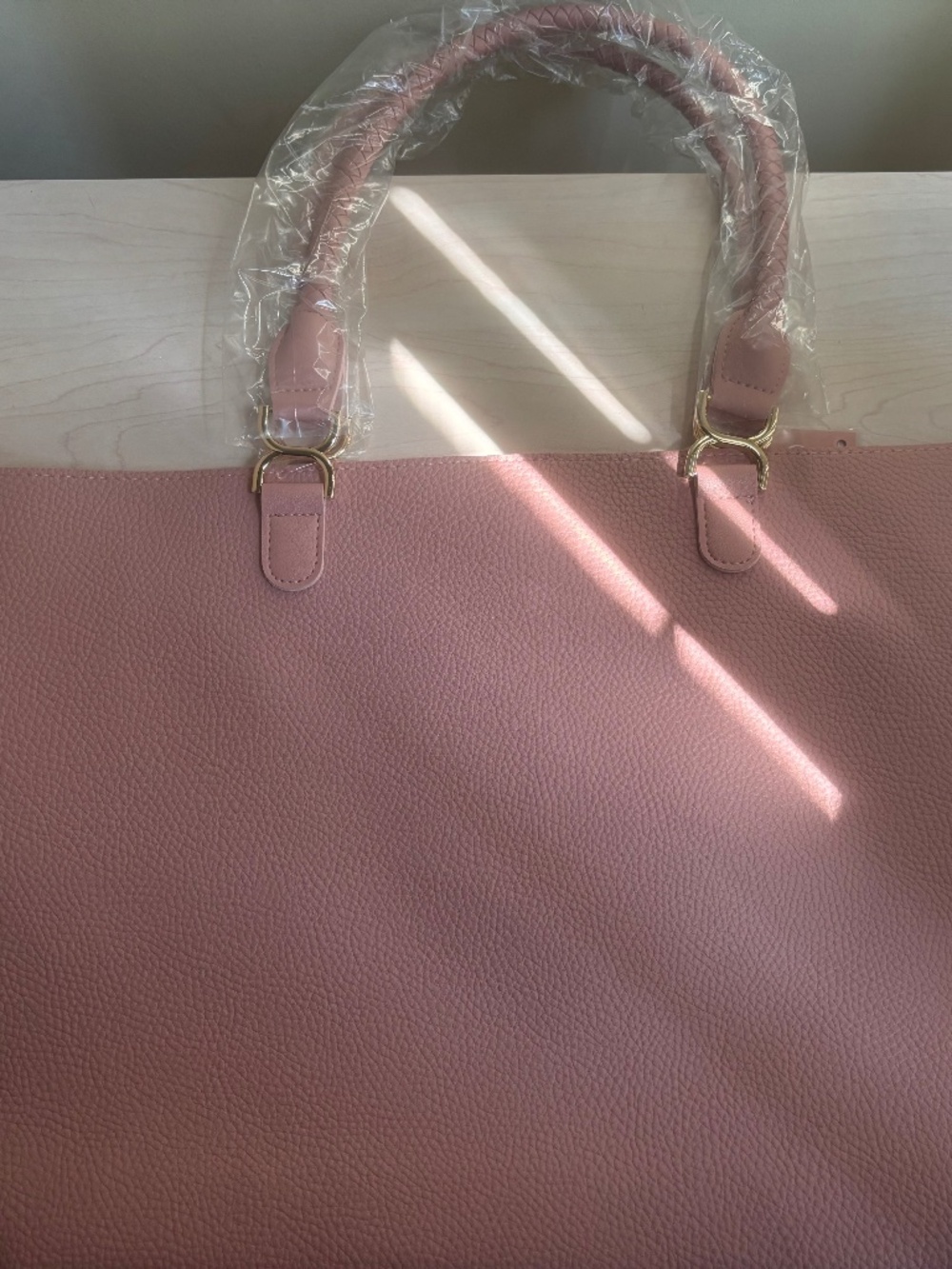 New Ulta Pink Tote Bag w/ Snap Closure